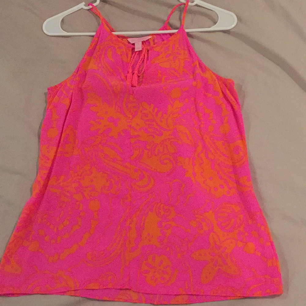 Lily Pulitzer silk top